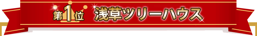 第1位　浅草ツリーハウス